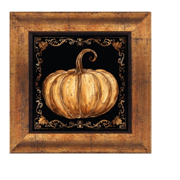 Hand Crafted Other - Pumpkin Wall Art